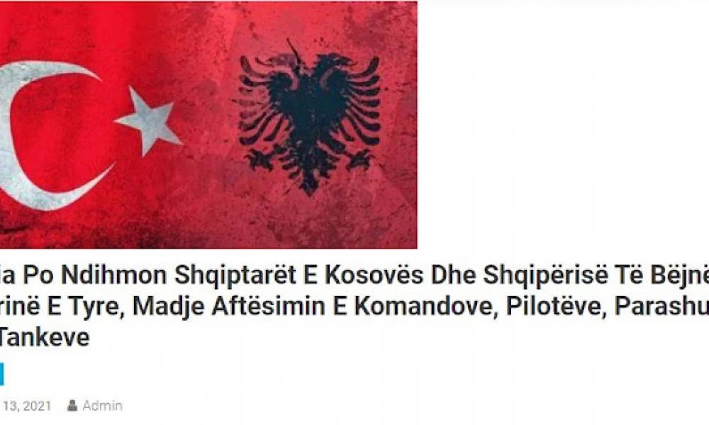Από το κακό στο χειρότερο η Τουρκία: Εκπαιδεύει τους Αλβανούς ως καταδρομείς, πιλότους, αλεξιπτωτιστές και σε άρματα μάχης